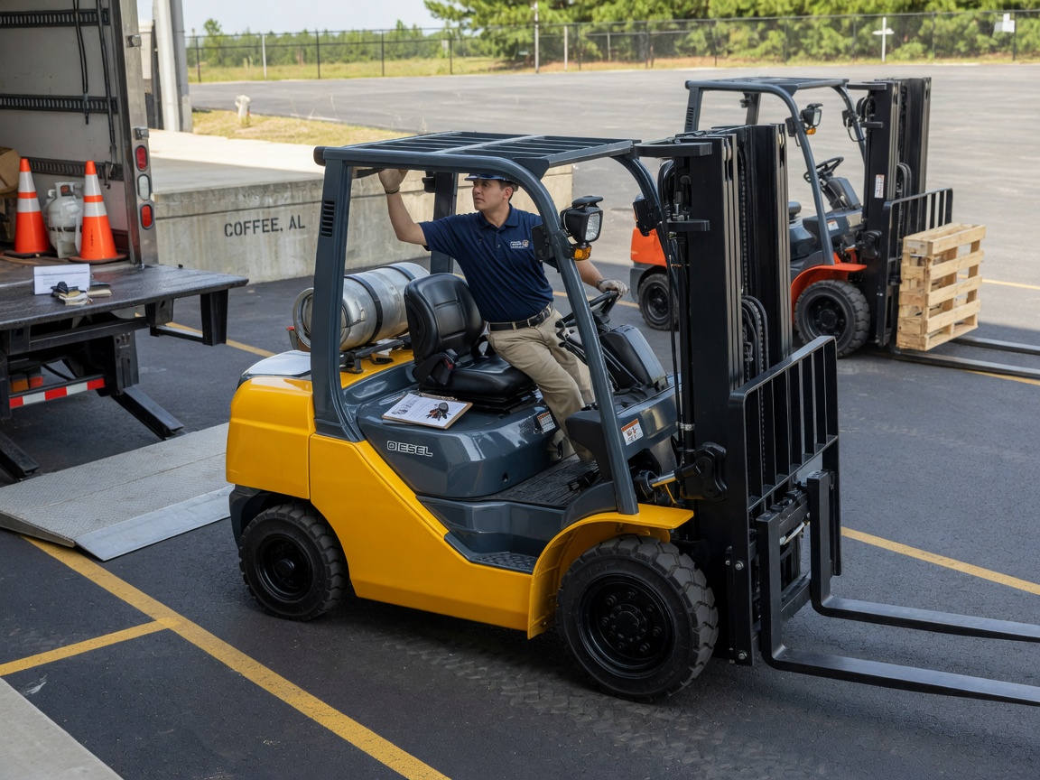 Diesel Forklift Rental services