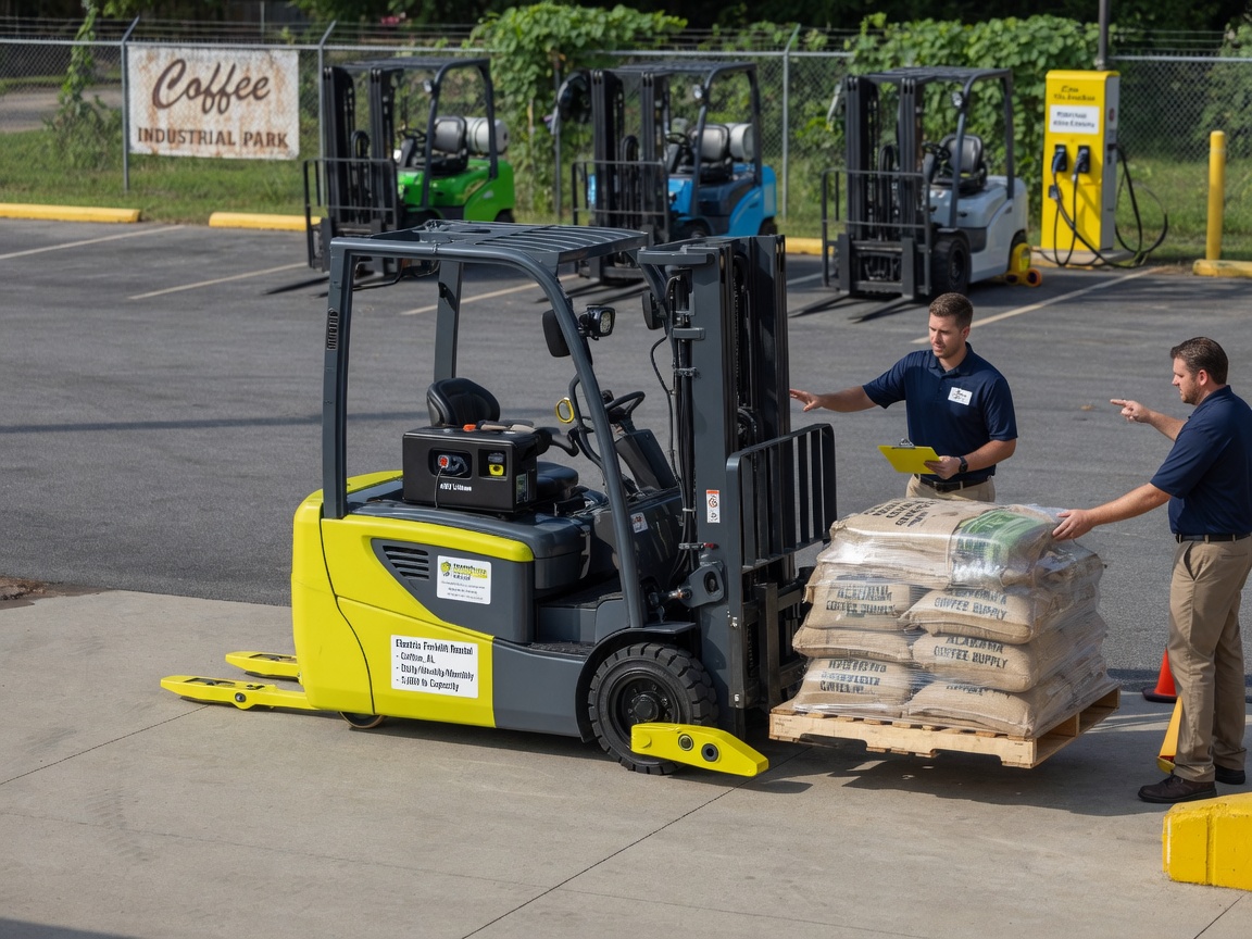Electric Forklift Rental services