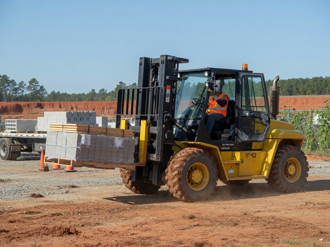 Rough Terrain Forklift Rental services