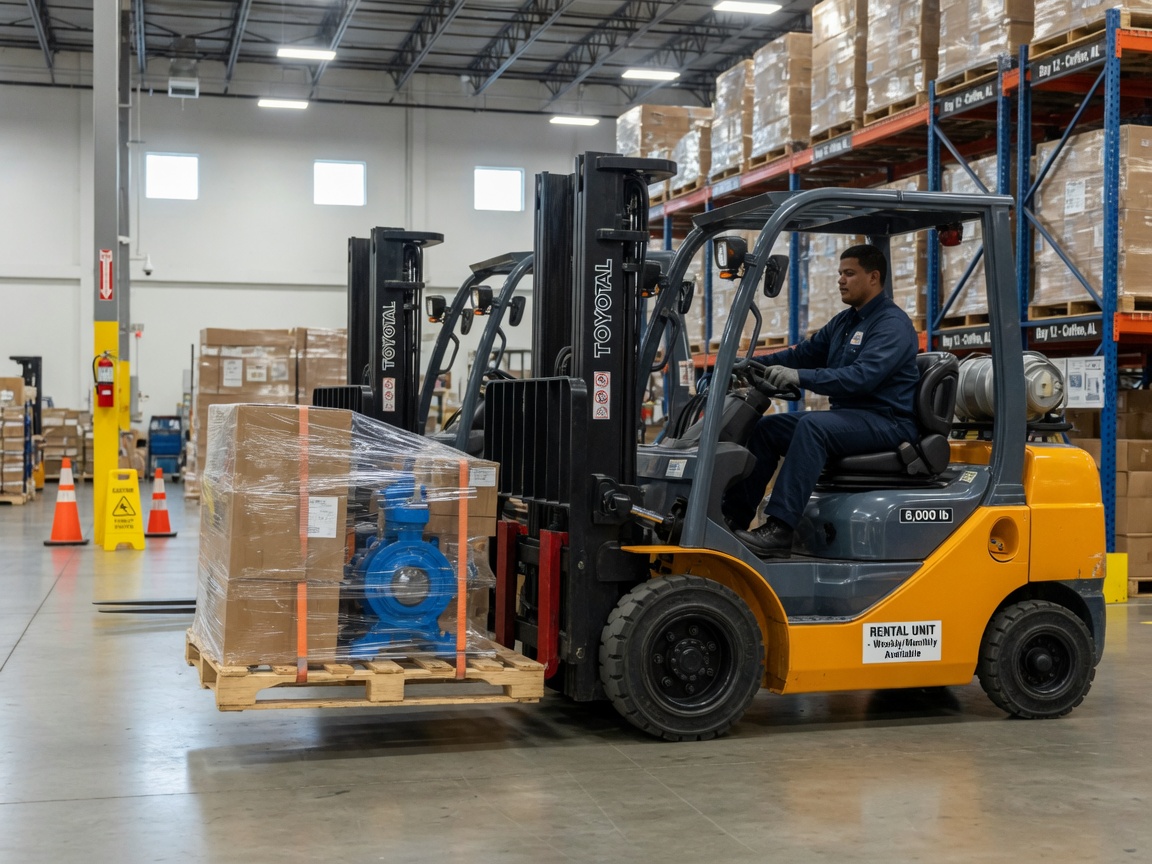 Warehouse Forklift Rental services